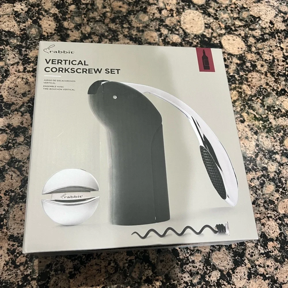 Sur La Table NWT RBT 3-Piece Vertical Corkscrew